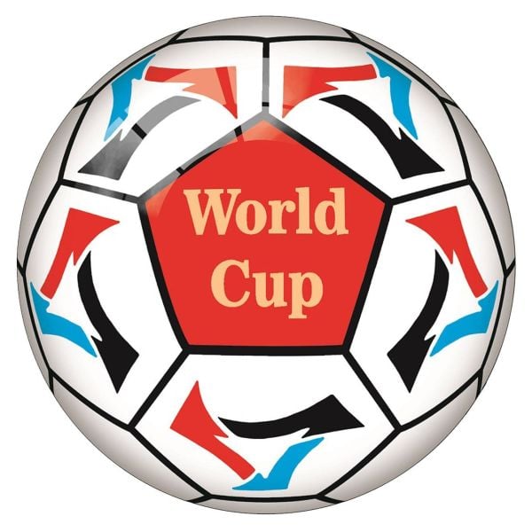 Dema Stil 23 cm Renkli Baskılı Plastik Top (5 Asorti)