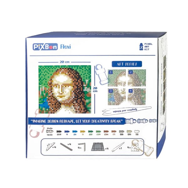 Flexi Piksel Sanat Kiti 20x20cm