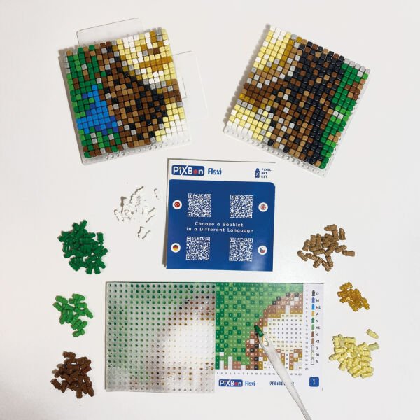 Flexi Piksel Sanat Kiti 20x20cm - 4001