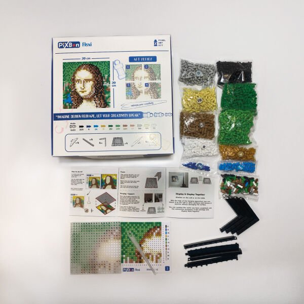 Flexi Piksel Sanat Kiti 20x20cm