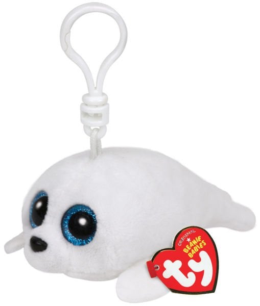 TY Beanie Babies Icy Fok Balığı Anahtarlık 12 cm.