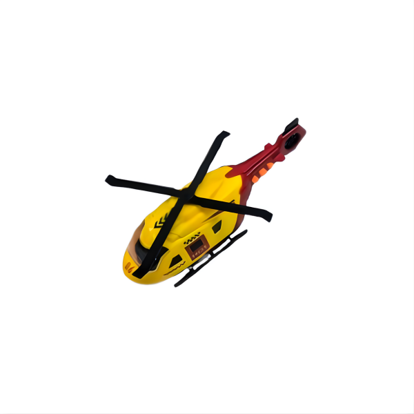 Die-Cast Işıklı ve Sesli Çek Bırak Helikopter