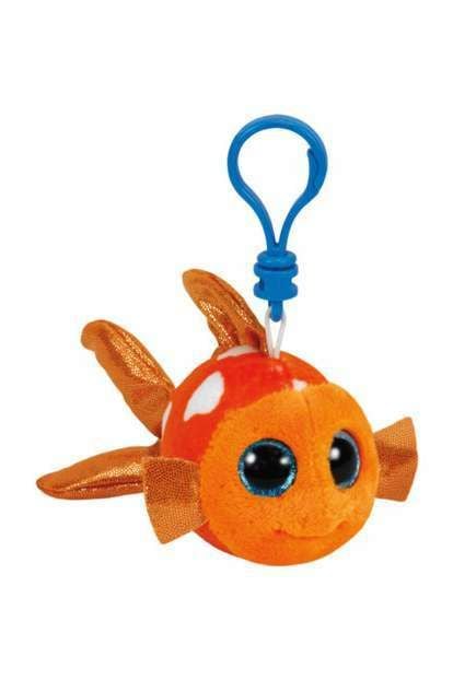 TY Beanie Boos Sami Turuncu Balık Anahtarlık 12 cm.