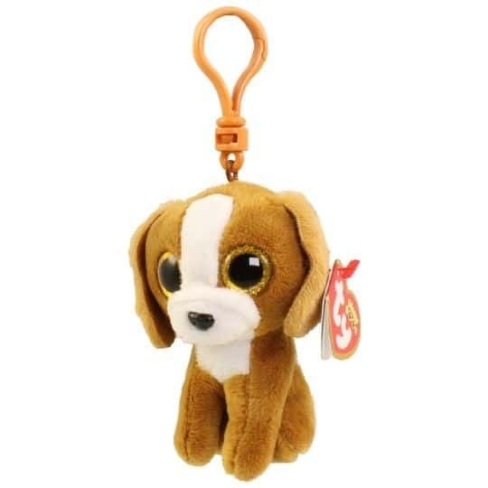 TY Beanie Boos Tala Kahverengi Köpek Anahtarlık 12 cm.