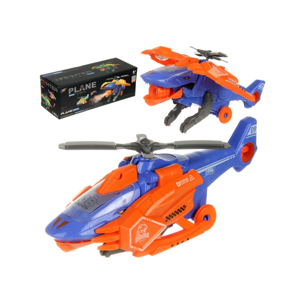 Dinozora Dönüşen Helikopter
