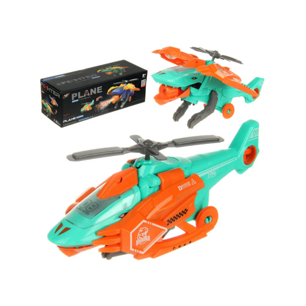 Dinozora Dönüşen Helikopter
