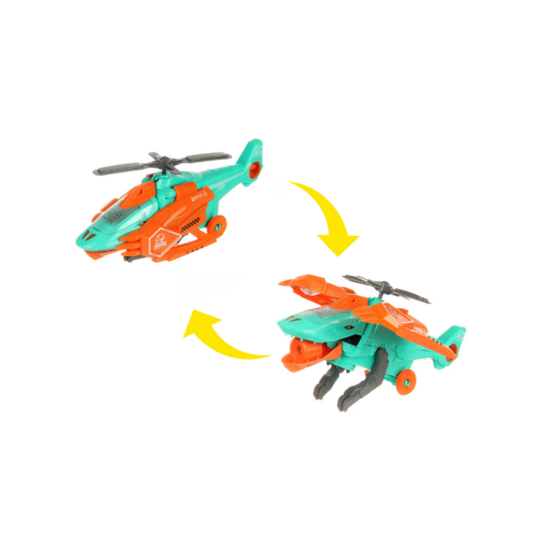 Dinozora Dönüşen Helikopter