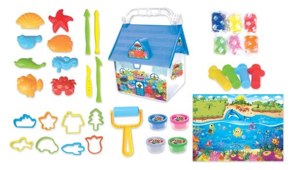 Su Altı Dünyası Oyun Hamuru Tasarım Seti