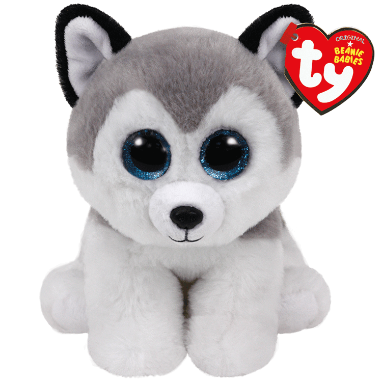 TY Beanie Babies Sibirya Kurdu Buff Peluş 33 cm.
