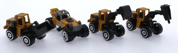 Die-Cast Dörtlü Acil Kurtarma Araçları Seti