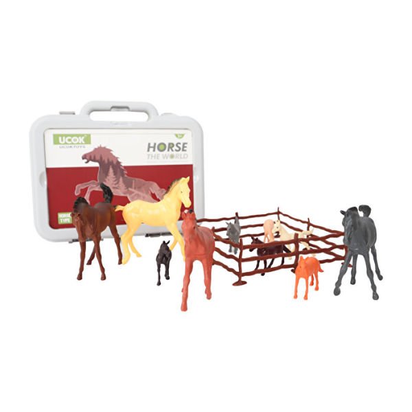 13 Parça Çantalı At Hayvan Seti