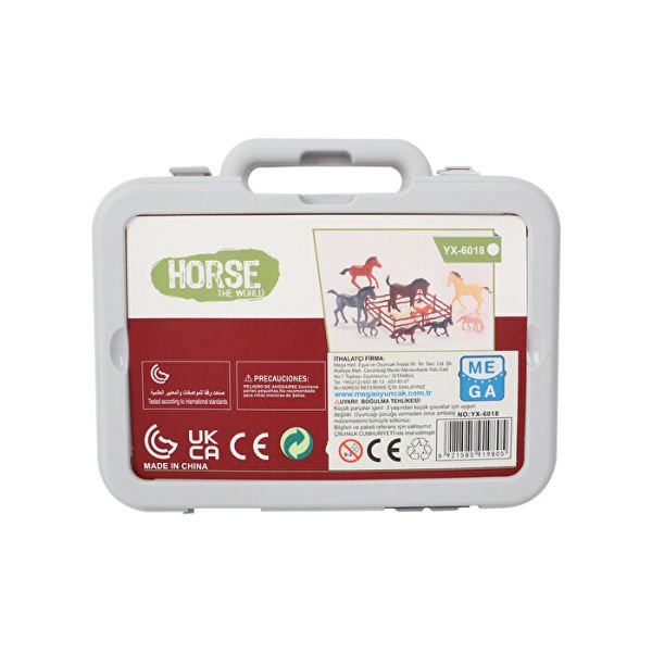 13 Parça Çantalı At Hayvan Seti