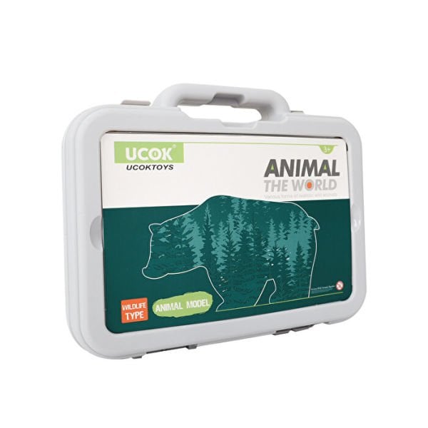 12 Parça Kutuda Vahşi Hayvan Seti