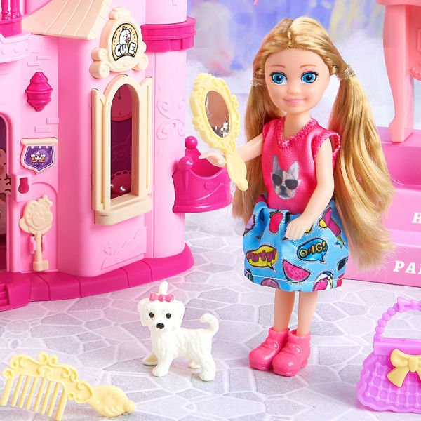 Sparkle Bella Princess Eğlenceli Kale Seti