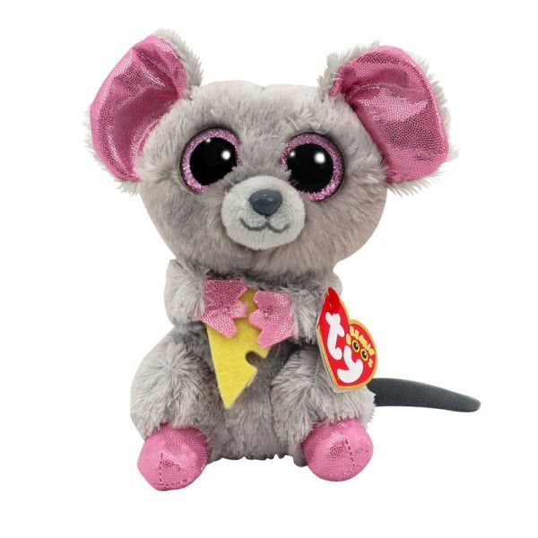 TY Beanie Boos Squeaker Peynirli Fare 15 cm.