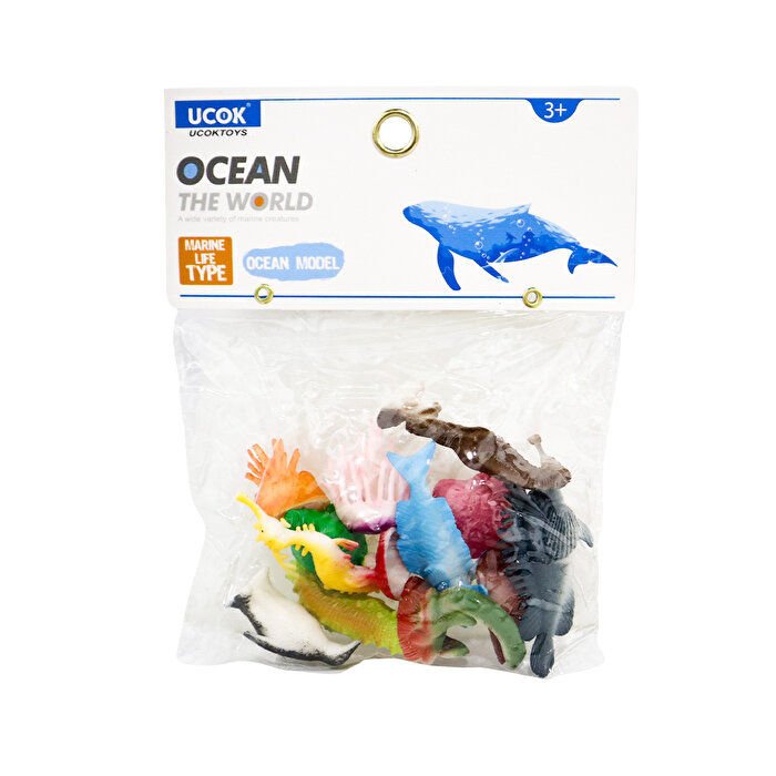 12 Parça Deniz Hayvanları Seti 2