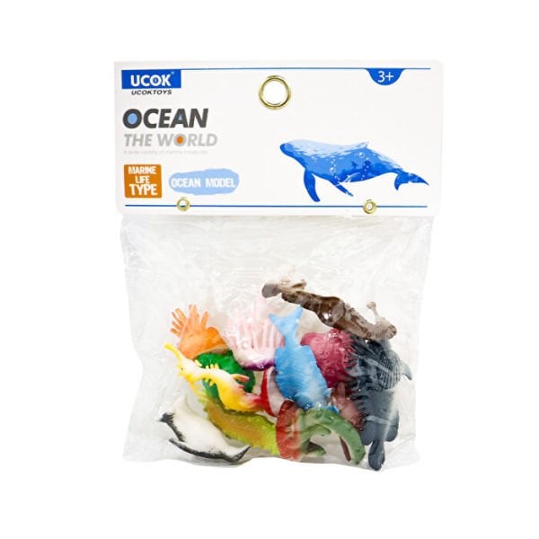 12 Parça Deniz Hayvanları Seti 2