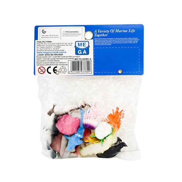 12 Parça Deniz Hayvanları Seti 2