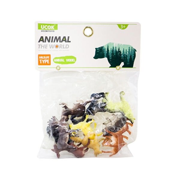 12 Parça Vahşi Hayvanlar Seti