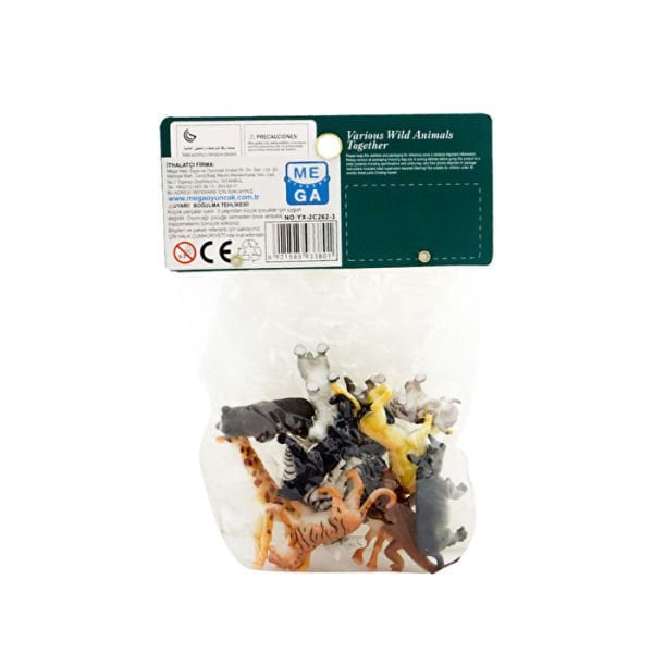 12 Parça Vahşi Hayvanlar Seti 2