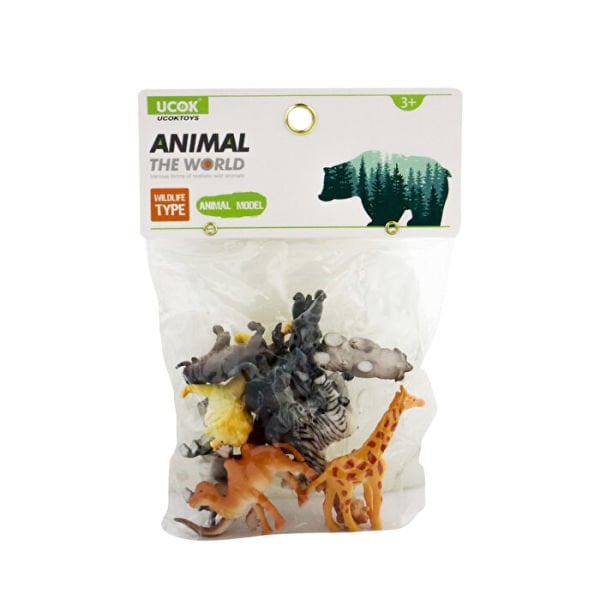 12 Parça Vahşi Hayvanlar Seti 2