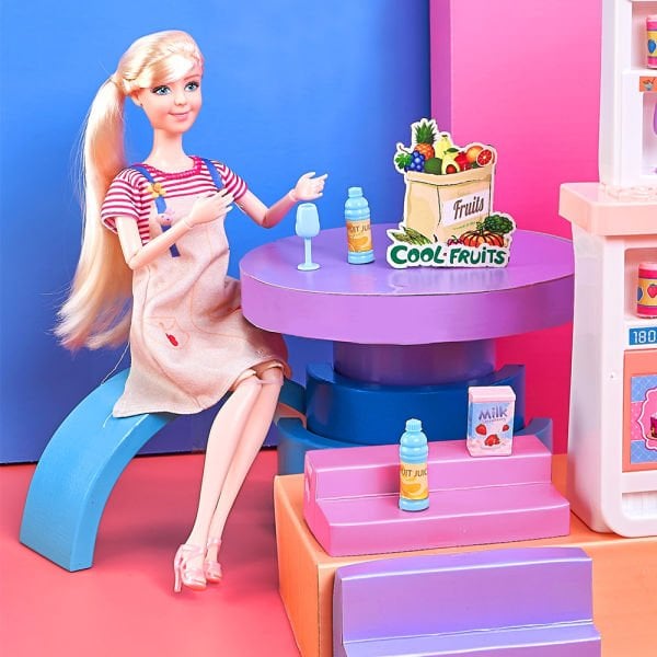 Sparkle Bella Princess Mutfak Dolabı Seti