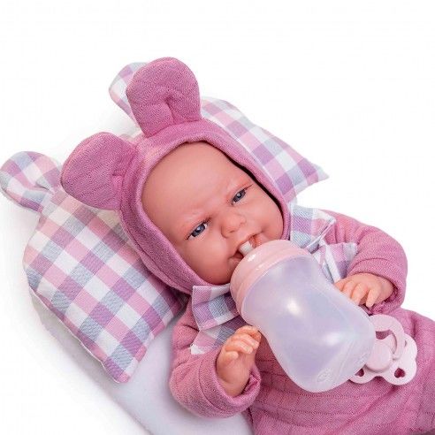 Recien Nacida Baby Carla Orejitas (Con Cojin Cuna)