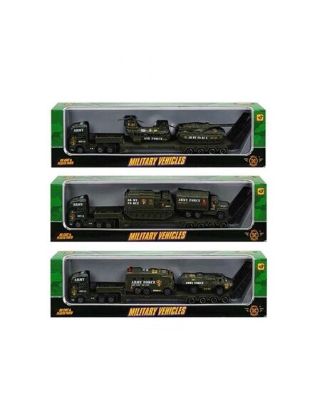 Üçlü Die-Cast Set Askeri Araçlar