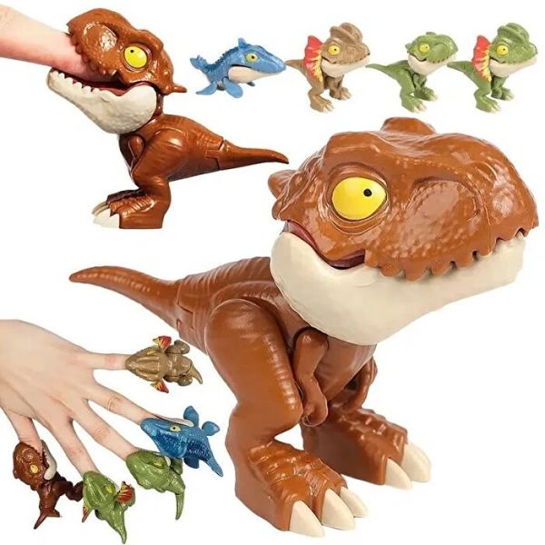 Parmak Isıran Tekli Dinozor (12 Asorti)