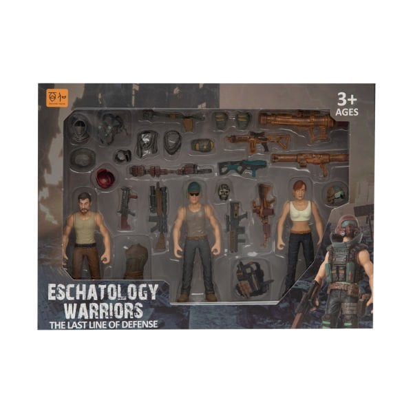 Üçlü Figürlü Savunma Seti