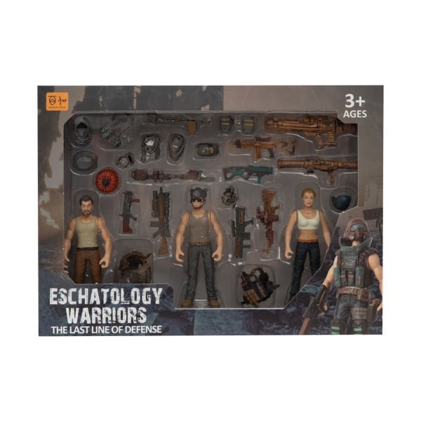 Üçlü Figürlü Savunma Seti