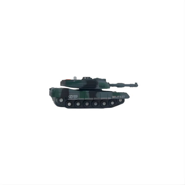 Die-Cast Işıklı ve Sesli Sür Gitsin Savaş Tankı