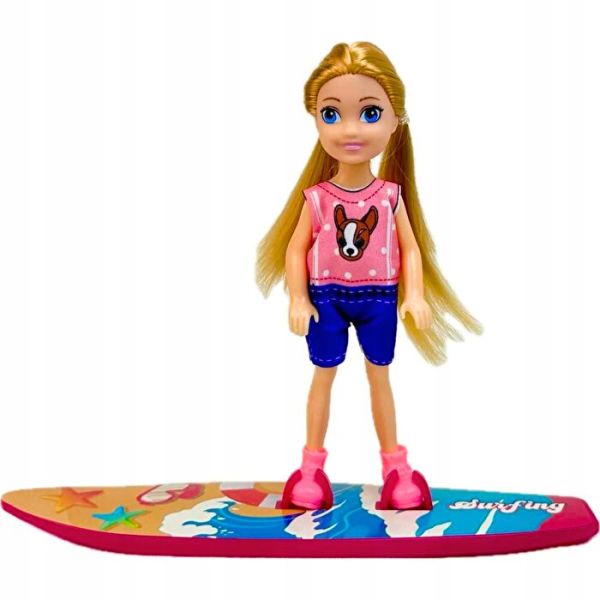 7 Parça Mini Moda Bebek ve Gezi Teknesi