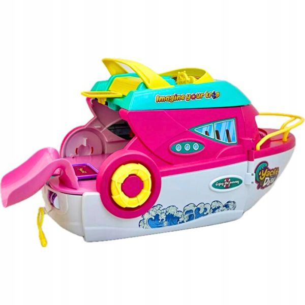 7 Parça Mini Moda Bebek ve Gezi Teknesi