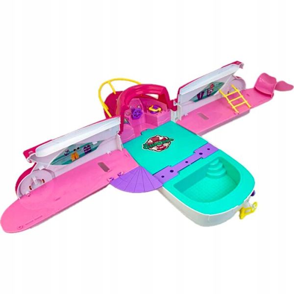 7 Parça Mini Moda Bebek ve Gezi Teknesi