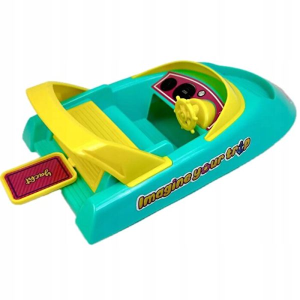 7 Parça Mini Moda Bebek ve Gezi Teknesi