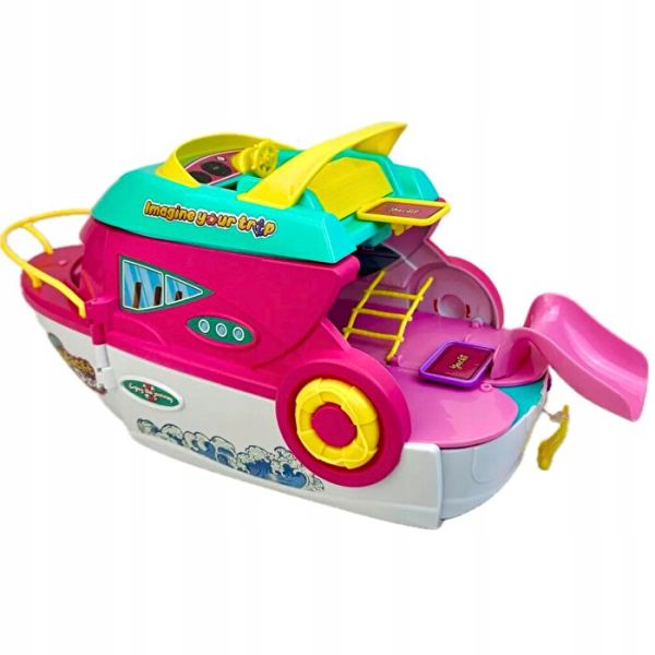 7 Parça Mini Moda Bebek ve Gezi Teknesi