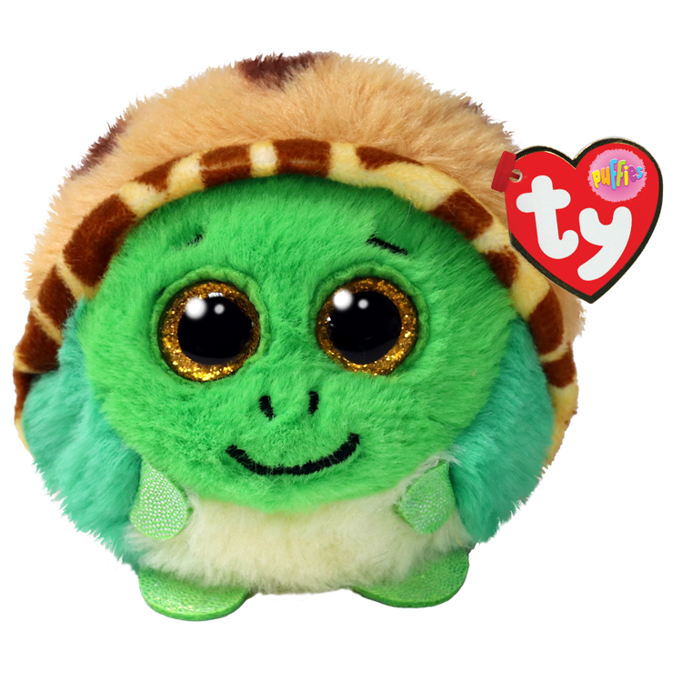 TY Puffies Cruiser Yeşil Kaplumbağa 7 cm.