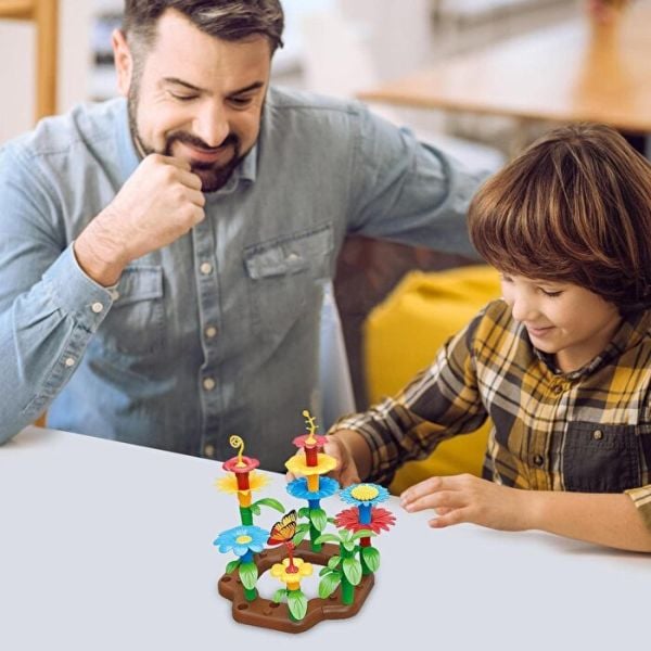 76 Parça Bahçe Çiçek Yapım Seti