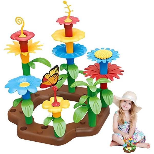 76 Parça Bahçe Çiçek Yapım Seti