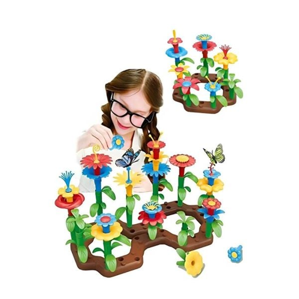 76 Parça Bahçe Çiçek Yapım Seti