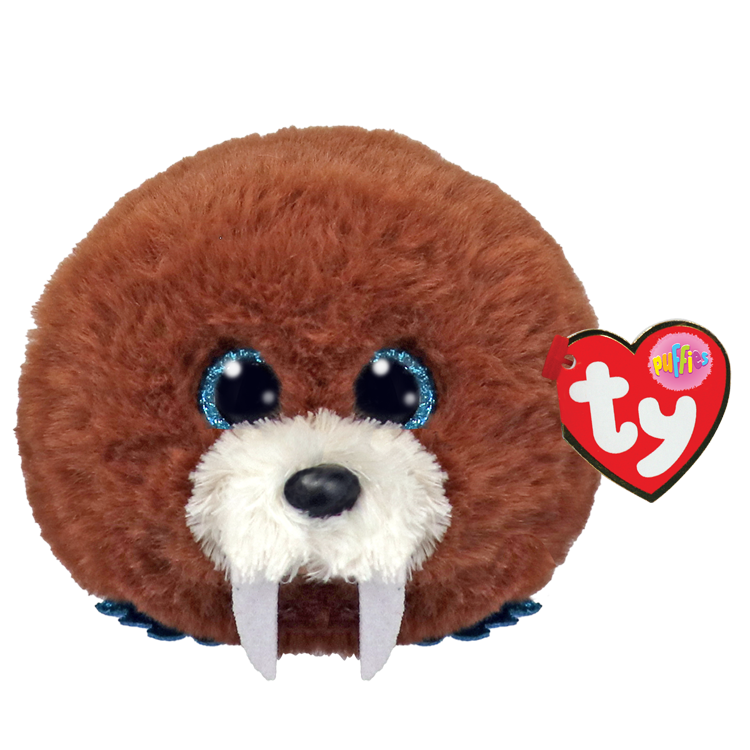 TY Puffies Hank Kahverengi Mors 7 cm.