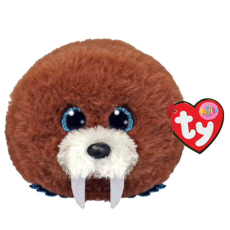 TY Puffies Hank Kahverengi Mors 7 cm.