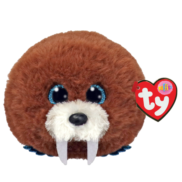 TY Puffies Hank Kahverengi Mors 7 cm.