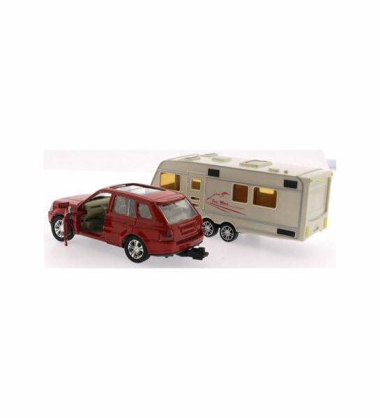 1:48 Die-Cast Karavanlı Araç