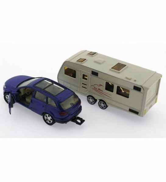 1:48 Die-Cast Karavanlı Araç