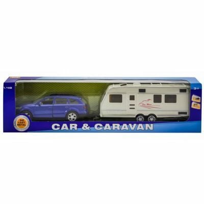 1:48 Die-Cast Karavanlı Araç