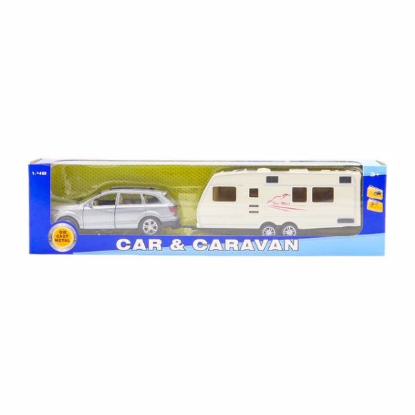1:48 Die-Cast Karavanlı Araç