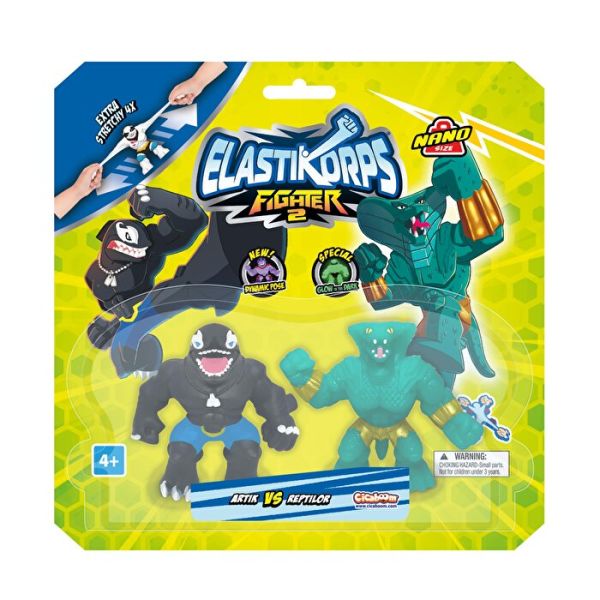Fighters İkili Paket 7 cm Rufus Vs Drako