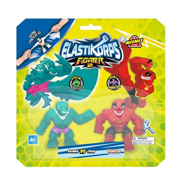 Fighters İkili Paket 7 cm Rufus Vs Drako